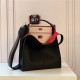 PEEKABOO X-LITE FIT leather bag Black High