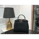 PEEKABOO ICONIC MINI leather bag Black High