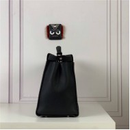 PEEKABOO ICONIC ESSENTIAL calfskin bag Black High