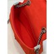 Baguette Chain Midi Bag FF Fabric Red High