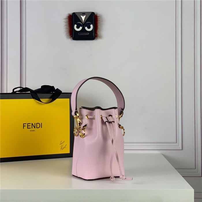 MON TRESOR Pink leather mini-bag High