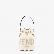 MON TRESOR White leather mini-bag High