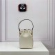 MON TRESOR White leather mini-bag High