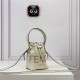 MON TRESOR White leather mini-bag High