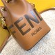 MON TRESOR Brown leather mini-bag High