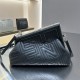 Fendi First Small Leather Bag-stitching High