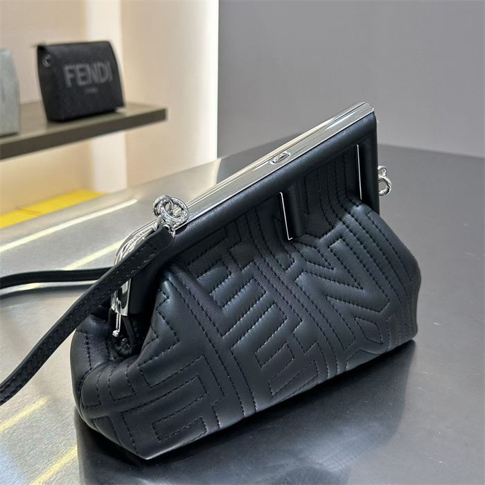 Fendi First Small Leather Bag-stitching High