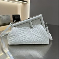 Fendi First Small Leather Bag-stitching High