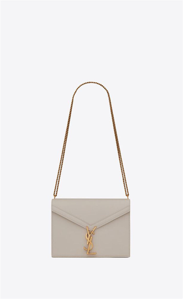 CASSANDRA MEDIUM CHAIN BAG IN SMOOTH LEATHER High