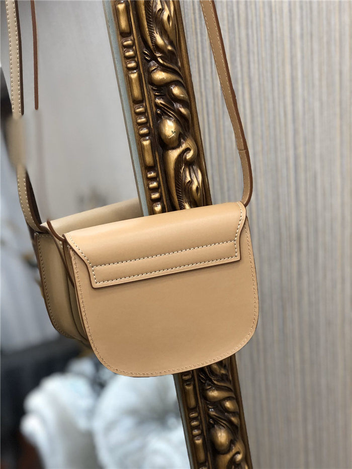 KAIA MINI SATCHEL IN SMOOTH LEATHER High