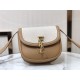 KAIA SMALL SATCHEL IN COTTON CANVAS AND VINTAGE LEATHER High