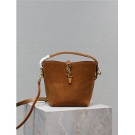 LE 37 SMALL IN SUEDE BUCKET BAG High