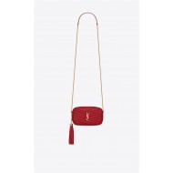 LOU MINI BAG IN MATELASSÉ GRAIN DE POUDRE EMBOSSED LEATHER High