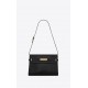 MANHATTAN SHOULDER BAG IN CROCODILE-EMBOSSED SHINY LEATHER High