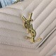 MONOGRAM CHAIN WALLET IN GRAIN DE POUDRE EMBOSSED LEATHER Gold-Metal High