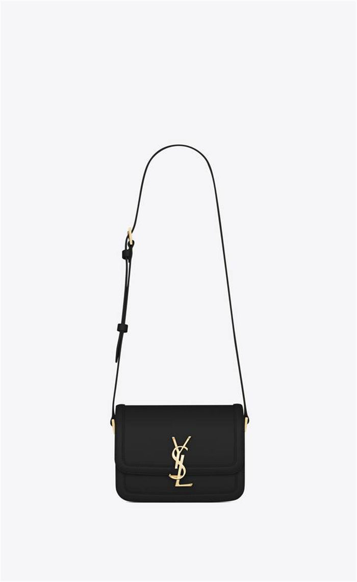 SOLFERINO SMALL SATCHEL IN BOX SAINT LAURENT LEATHER High