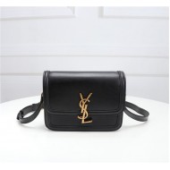 SOLFERINO SMALL SATCHEL IN BOX SAINT LAURENT LEATHER High