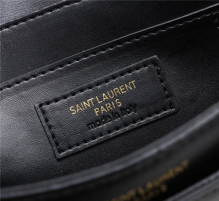 SOLFERINO SMALL SATCHEL IN BOX SAINT LAURENT LEATHER High