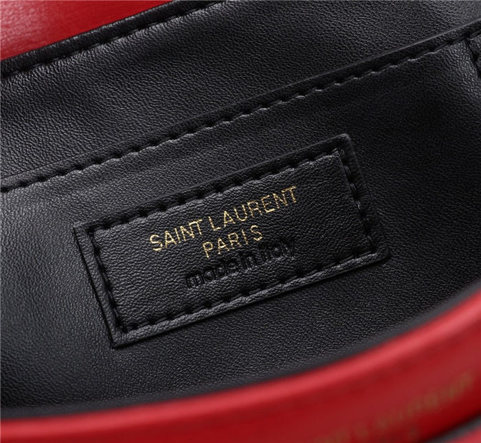 SOLFERINO SMALL SATCHEL IN BOX SAINT LAURENT LEATHER High