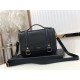 SCHOOLBAG MINI SATCHEL IN SHINY LEATHER High