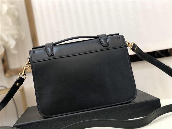 SCHOOLBAG MINI SATCHEL IN SHINY LEATHER High