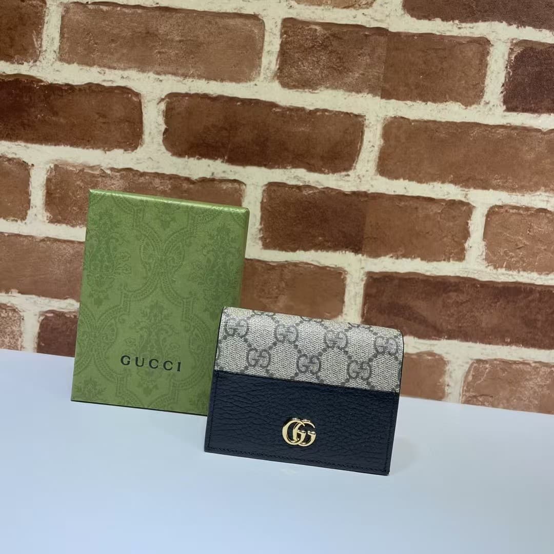 Gucci GG Marmont card case wallet 658610 High