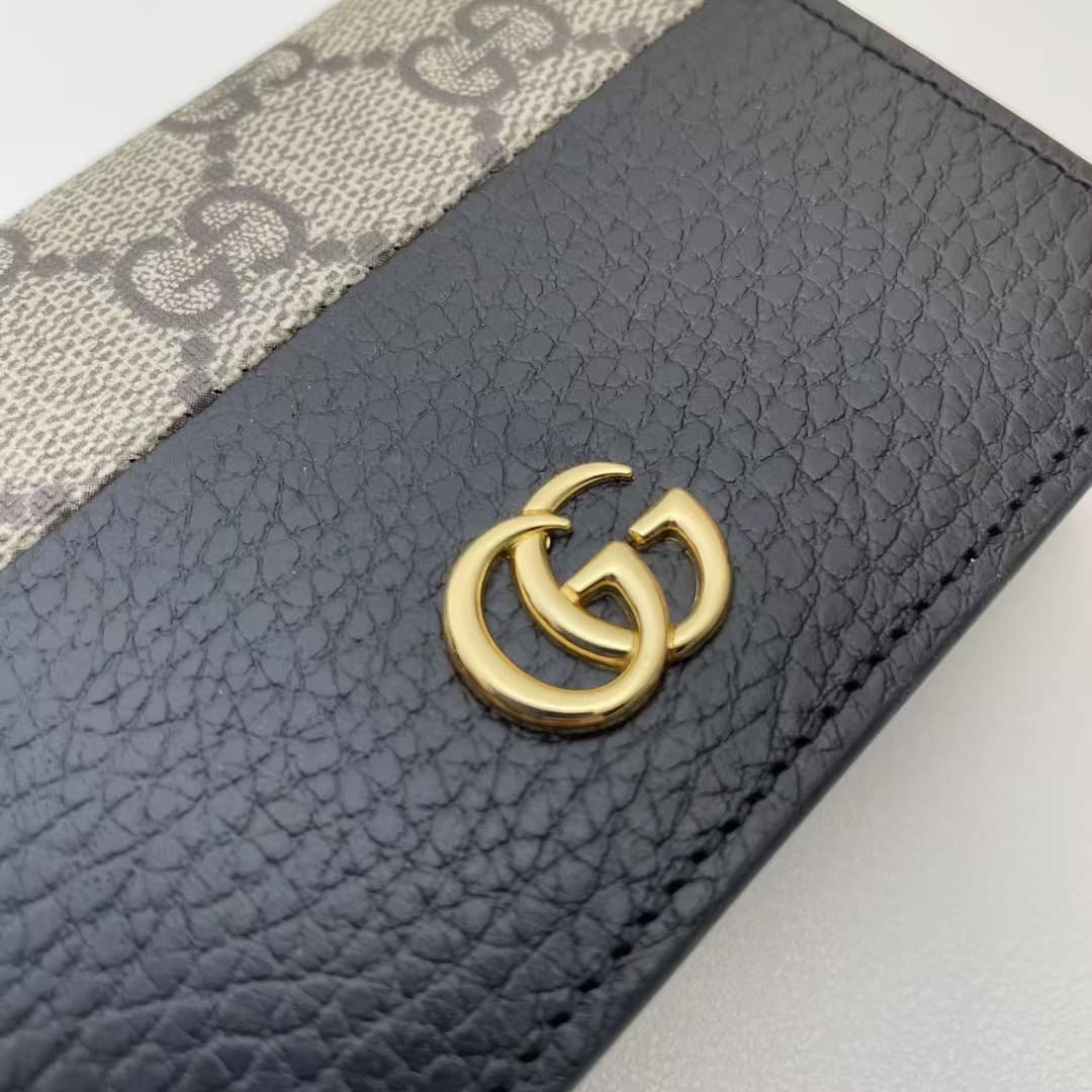 Gucci GG Marmont card case wallet 658610 High