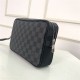 Louis Vuitton KASAI CLUTCH Damier Graphite canvas High