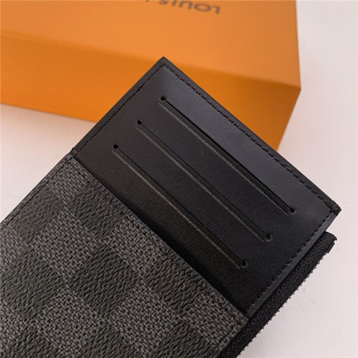 Louis Vuitton UTILITY COIN HOLDER Damier Graphite High