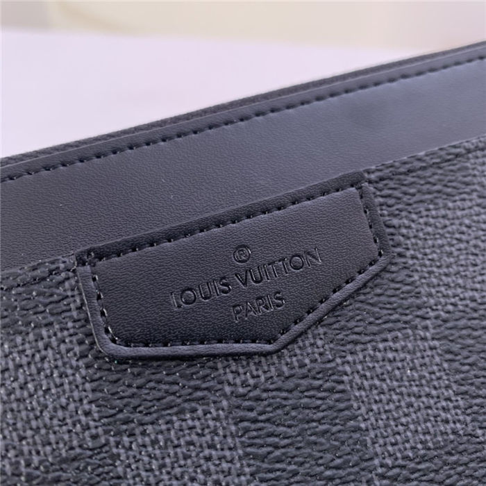 Louis Vuitton ZIPPY DRAGONNE Wallet Damier Graphite High