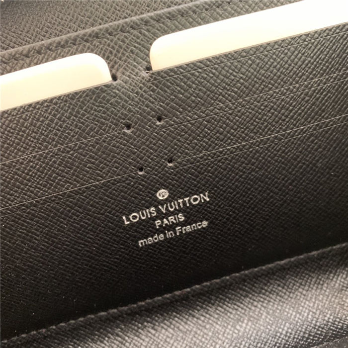 Louis Vuitton ZIPPY DRAGONNE Wallet Damier Graphite High