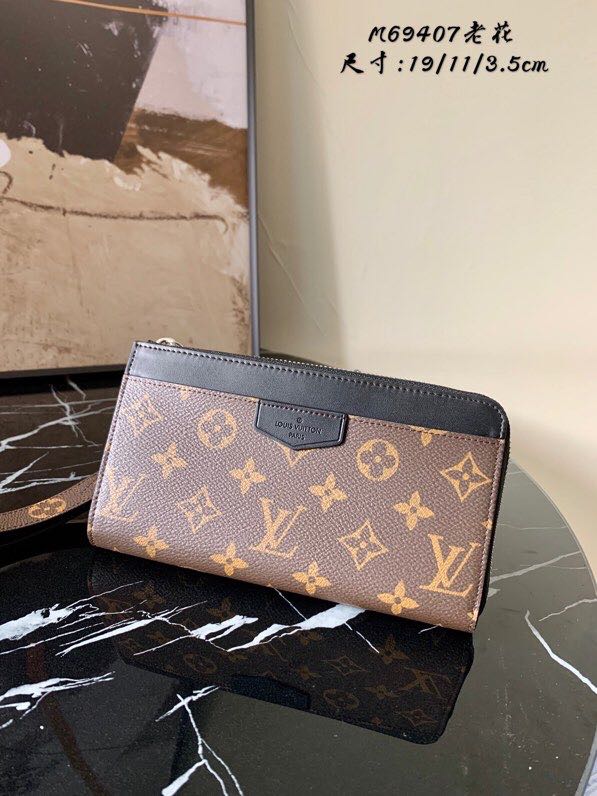 Louis Vuitton ZIPPY DRAGONNE Wallet Monogram High