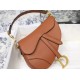 Mini SADDLE BAG Caramel Grained Calfskin High