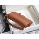 Mini SADDLE BAG Caramel Grained Calfskin High