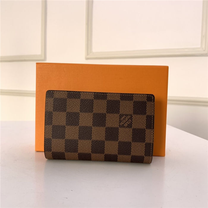 Louis Vuitton JULIETTE WALLET Damier Ebene Red High