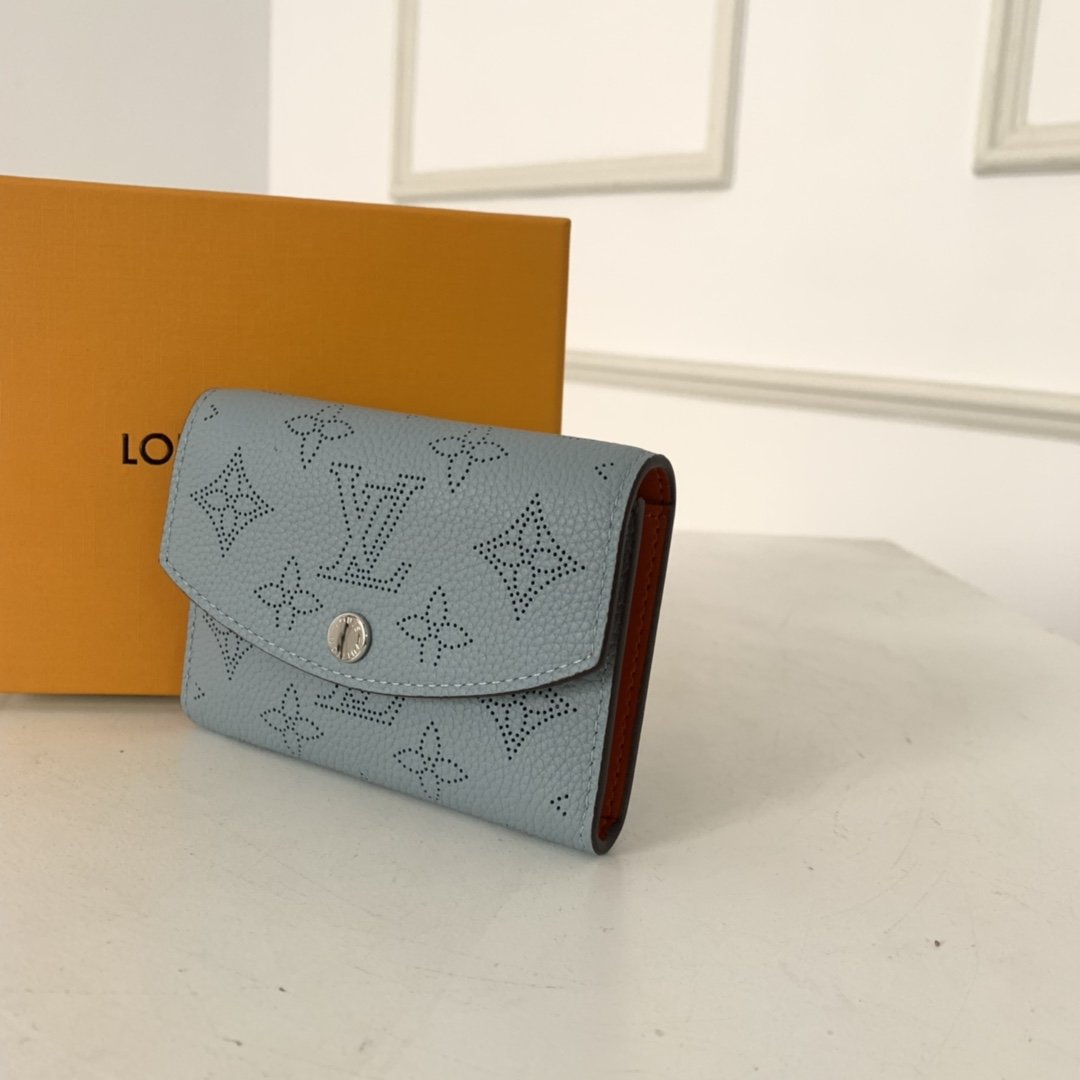 Louis Vuitton Porte-Monnaie Anaé COIN PURSE Lt Blue High