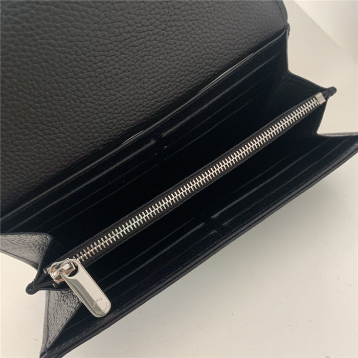 Louis Vuitton IRIS WALLET Mahina Black High