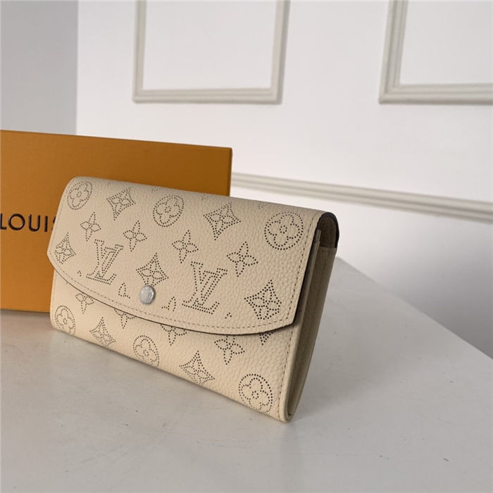 Louis Vuitton IRIS WALLET Mahina Ivory High