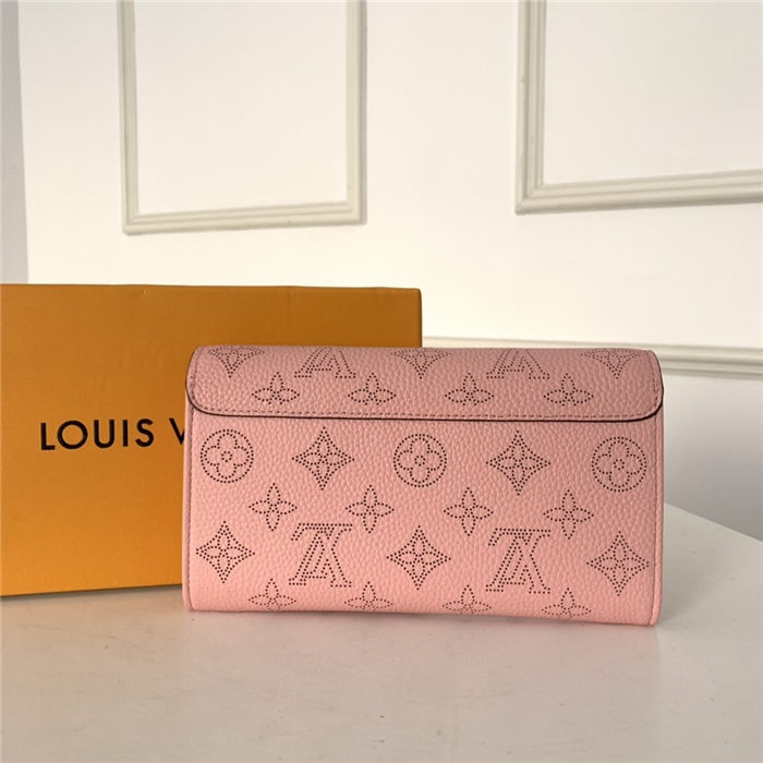 Louis Vuitton IRIS WALLET Mahina Magnolia Pink High