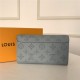 Louis Vuitton IRIS WALLET Mahina Lt Blue High