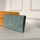 Louis Vuitton IRIS WALLET Mahina Vert Lagon High