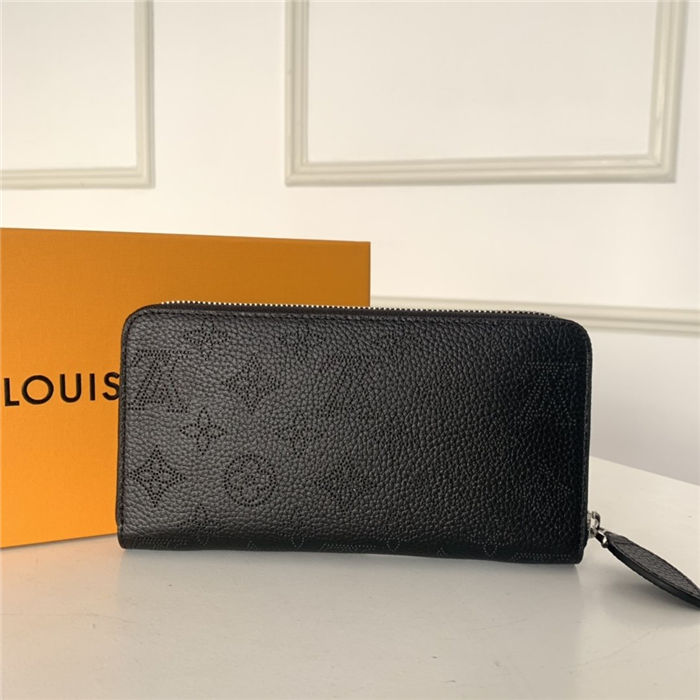 Louis Vuitton ZIPPY WALLET Mahina Black High