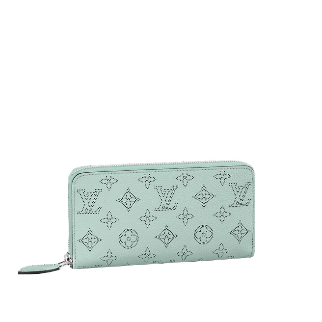 Louis Vuitton ZIPPY WALLET Mahina Vert Lagon High