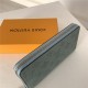 Louis Vuitton ZIPPY WALLET Mahina Vert Lagon High