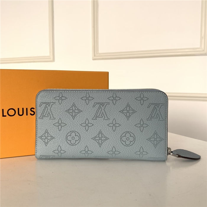 Louis Vuitton ZIPPY WALLET Mahina Lt Blue High