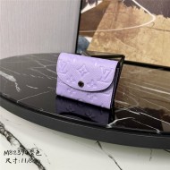 Louis Vuitton Rosalie Coin Purse Wallet Monogram Empreinte M82934 Iris High