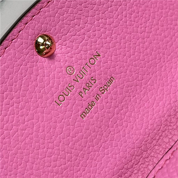 Louis Vuitton Rosalie Coin Purse Wallet Monogram Empreinte M82485 Rose Lollipop High