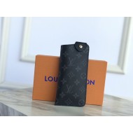 Louis Vuitton GLASSES CASE Monogram Eclipse canvas High