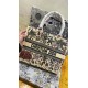 MEDIUM Dior BOOK TOTE Embroidery Beige High