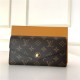 Louis Vuitton SARAH WALLET Monogram canvas Poppy High